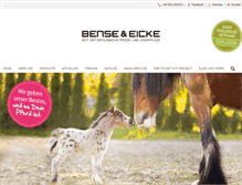 Tablet Screenshot of bense-eicke.de